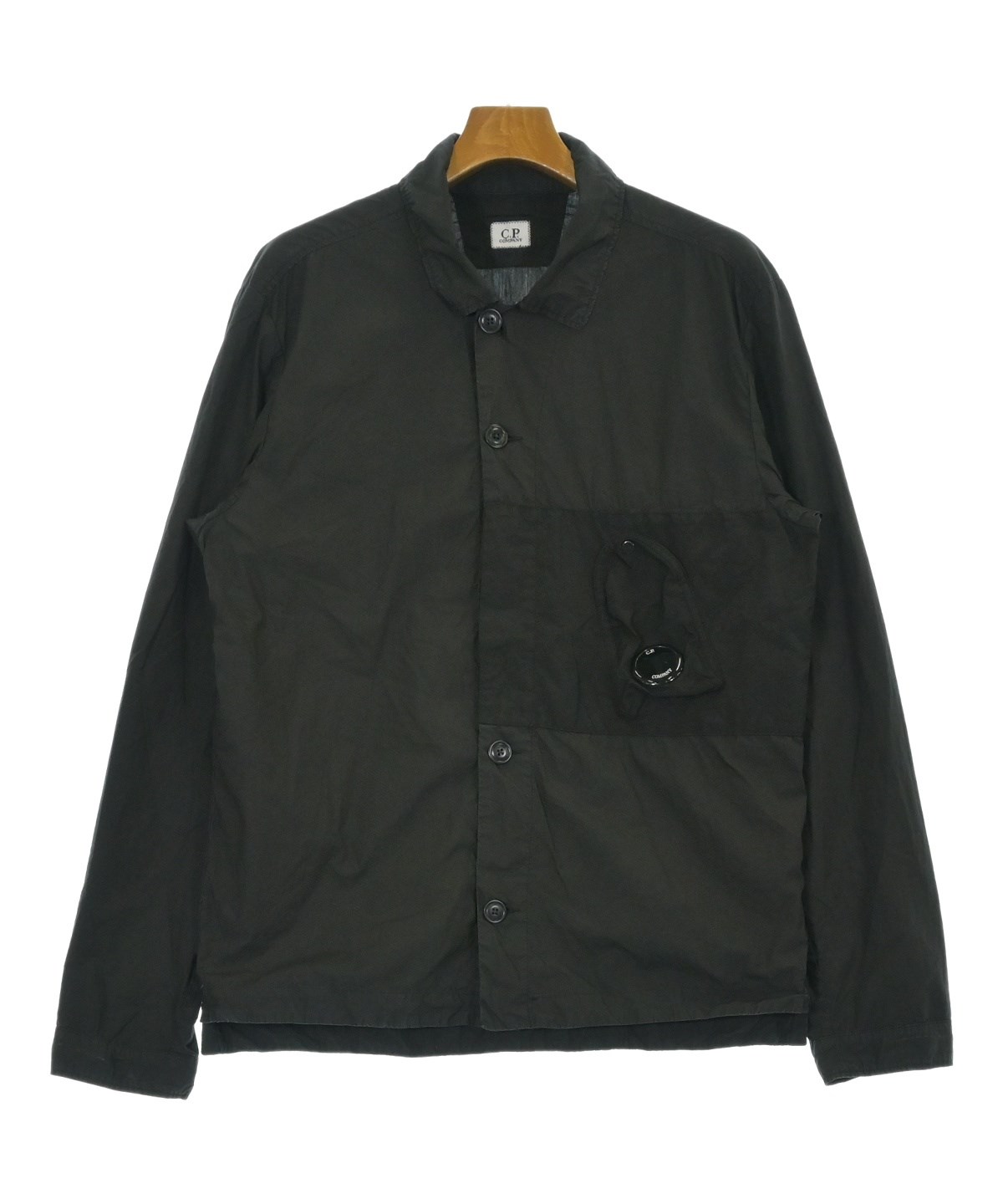C.P COMPANY（シーピーカンパニー）カジュアルシャツ 黒 サイズ:-(M位