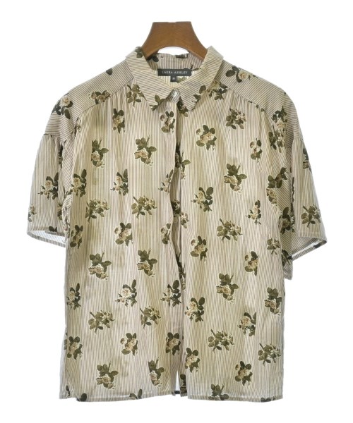 LAURA ASHLEY（ローラアシュレイ）カジュアルシャツ ベージュ サイズ:38(M位) レディース/2200675978019