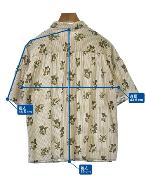 LAURA ASHLEY（ローラアシュレイ）カジュアルシャツ ベージュ サイズ:38(M位) レディース/2200675978019