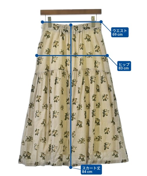 LAURA ASHLEY（ローラアシュレイ）ロング・マキシ丈スカート ベージュ サイズ:40(M位) レディース/2200675978026