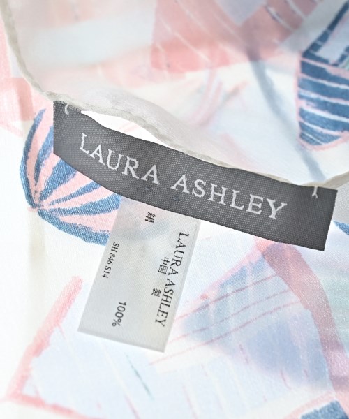 LAURA ASHLEY（ローラアシュレイ）バンダナ・スカーフ 白 サイズ:- レディース/2200675085304