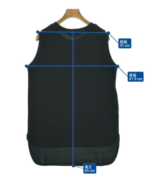 LAURA ASHLEY（ローラアシュレイ）Tシャツ・カットソー 黒 サイズ:38(M位) レディース/2200693322030