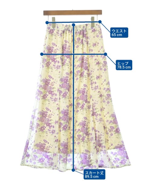 LAURA ASHLEY（ローラアシュレイ）ロング・マキシ丈スカート その他（柄物・カラフル） サイズ:40(M位) レディース/2200693322061