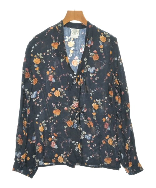 LAURA ASHLEY(ローラアシュレイ)ブラウス 黒 サイズ:38(M位)/2200698642041