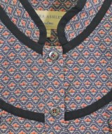 LAURA ASHLEY（ローラアシュレイ）カジュアルシャツ 紺 サイズ:3(L位) レディース/2200661085011