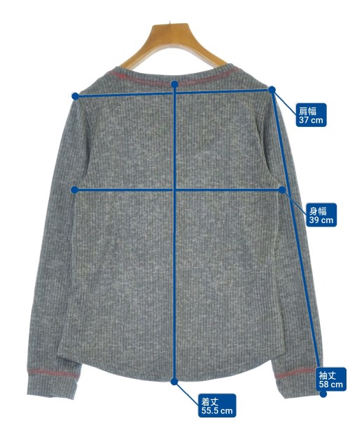 LAURA ASHLEY（ローラアシュレイ）Tシャツ・カットソー グレー サイズ:S レディース/2200636754249