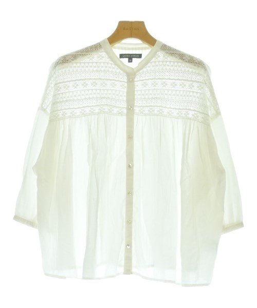 LAURA ASHLEY(ローラアシュレイ)ブラウス 白 サイズ:38(M位)/2200699159135