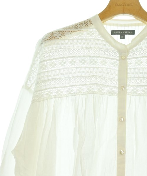 LAURA ASHLEY（ローラアシュレイ）ブラウス 白 サイズ:38(M位) レディース/2200699159135
