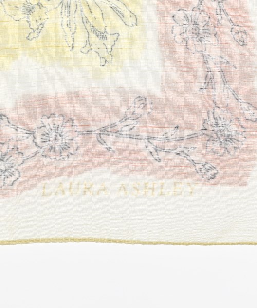 LAURA ASHLEY（ローラアシュレイ）バンダナ・スカーフ 黄 サイズ:- レディース/2200701276201