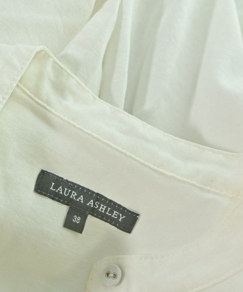 LAURA ASHLEY（ローラアシュレイ）カジュアルシャツ 白 サイズ:38(M位) レディース/2200662910138