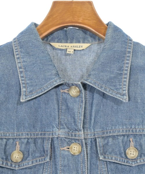 LAURA ASHLEY（ローラアシュレイ）ブルゾン 青 サイズ:9(M位) レディース/2200669101041