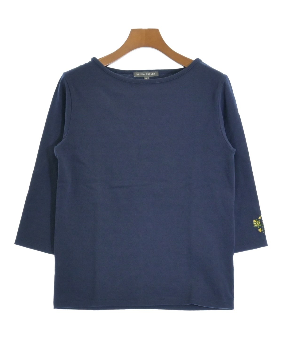 LAURA ASHLEY（ローラアシュレイ）Tシャツ・カットソー 紺 サイズ:38(M