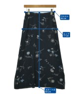 LAURA ASHLEY（ローラアシュレイ）ロング・マキシ丈スカート 紺 サイズ:11(M位) レディース/2200692857045