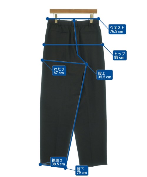 JOSEPH（ジョセフ）スラックス 黒 サイズ:40(M位) レディース/2200615109039