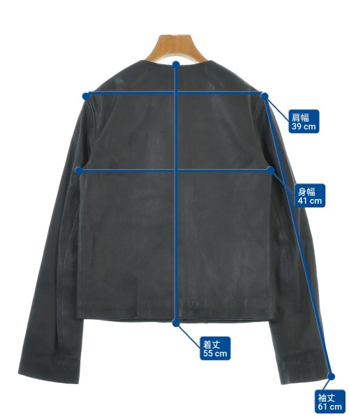 JOSEPH（ジョセフ）ライダース 黒 サイズ:36(S位) レディース/2200629725065