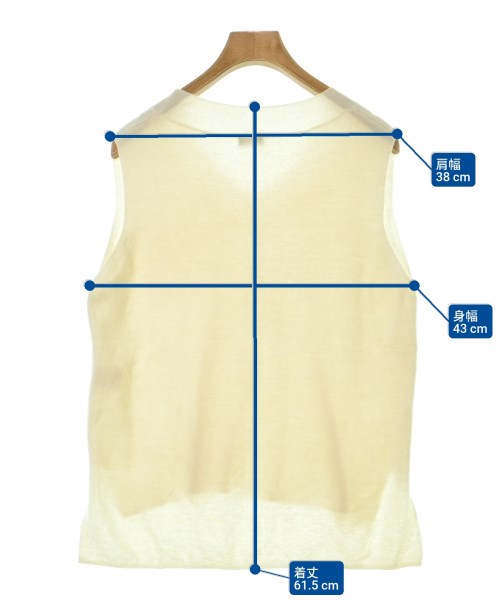 JOSEPH（ジョセフ）ベスト/ノースリーブ 白 サイズ:M レディース/2200641755095