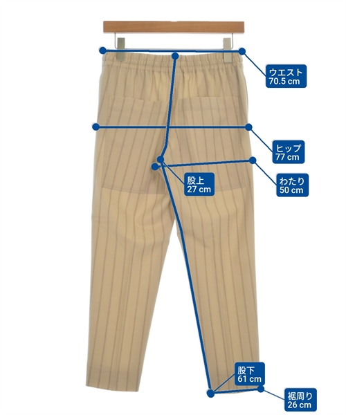 JOSEPH（ジョセフ）スラックス ベージュ サイズ:34(XS位) レディース/2200623389065