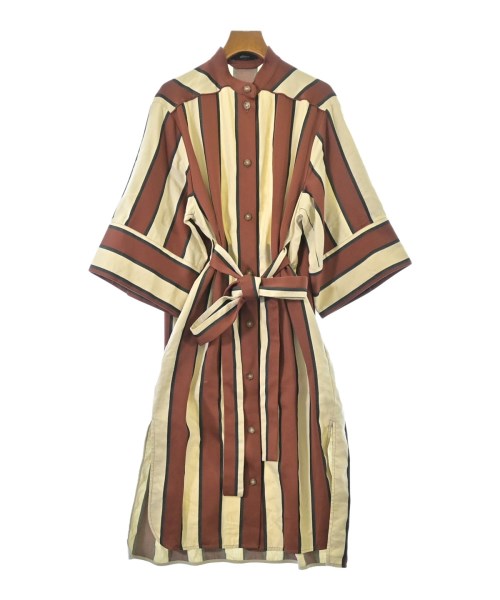 JOSEPH(ジョセフ)シャツワンピース 茶 サイズ:38(M位)/2200674202078