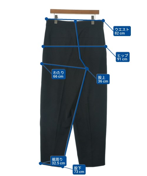 JOSEPH（ジョセフ）スラックス 黒 サイズ:42(XL位) レディース/2200674202207