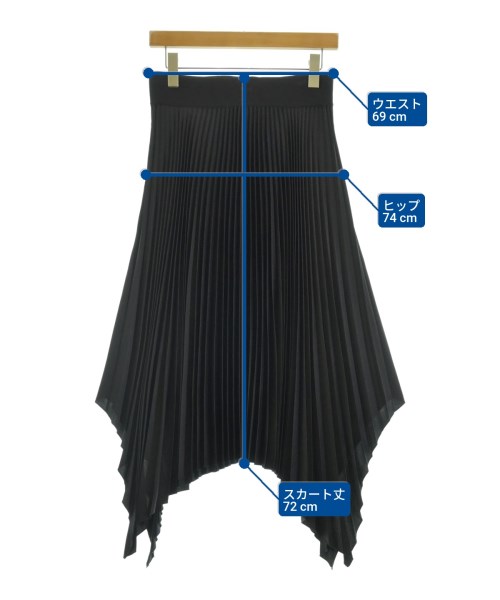 JOSEPH（ジョセフ）ロング・マキシ丈スカート 黒 サイズ:38(S位) レディース/2200674202245