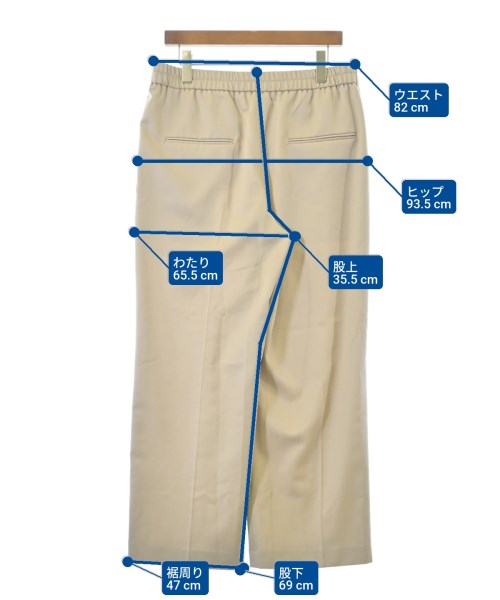 JOSEPH（ジョセフ）スラックス ベージュ サイズ:42(XL位) レディース/2200674202269