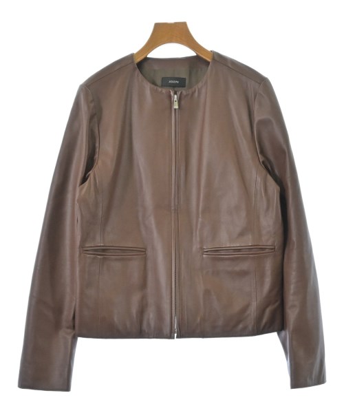 JOSEPH(ジョセフ)ライダース 茶 サイズ:42(XL位)/2200674202337