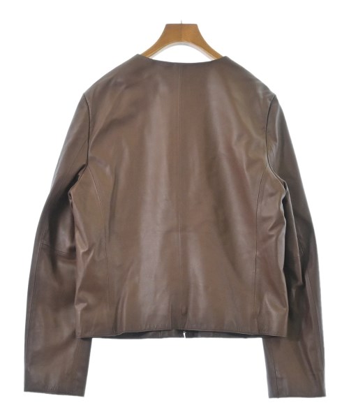 JOSEPH（ジョセフ）ライダース 茶 サイズ:42(XL位) レディース/2200674202337