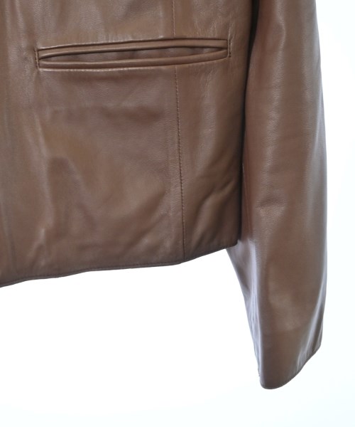 JOSEPH（ジョセフ）ライダース 茶 サイズ:42(XL位) レディース/2200674202337