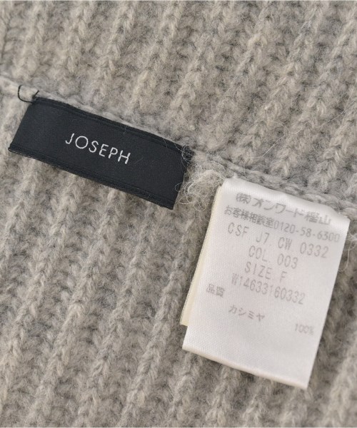 JOSEPH（ジョセフ）マフラー グレー サイズ:- レディース/2200671083021
