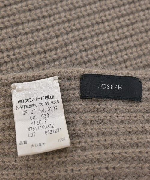 JOSEPH（ジョセフ）マフラー ベージュ サイズ:- レディース/2200671628123