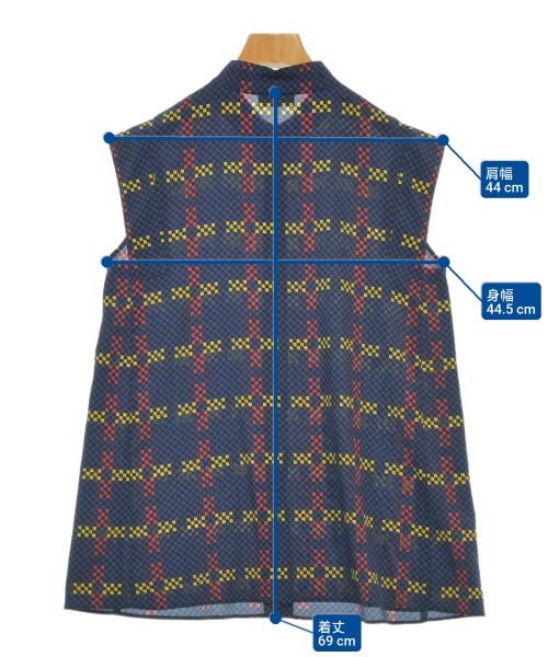 JOSEPH STUDIO（ジョセフスタジオ）ブラウス 紺 サイズ:2(M位) レディース/2200674422087