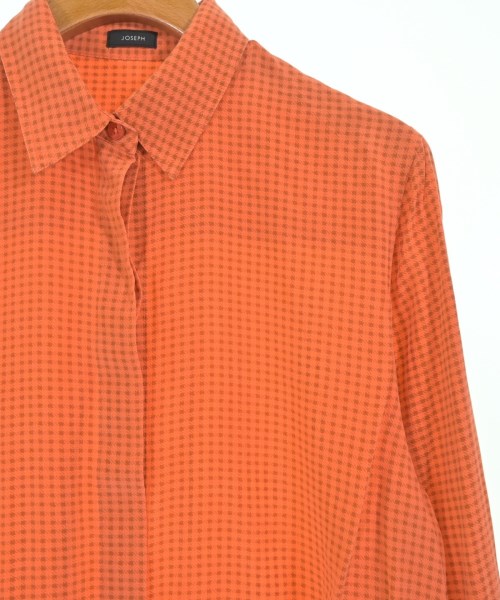 JOSEPH（ジョセフ）カジュアルシャツ オレンジ サイズ:38(M位) レディース/2200675353106