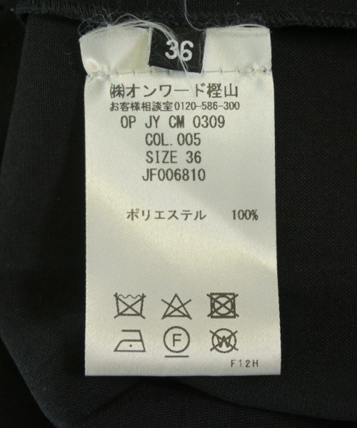 JOSEPH（ジョセフ）ワンピース 黒 サイズ:36(M位) レディース/2200710010155