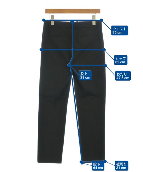 JOSEPH（ジョセフ）スラックス 黒 サイズ:38(M位) レディース/2200664151010