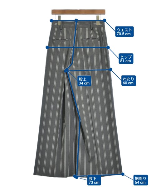 JOSEPH（ジョセフ）スラックス グレー サイズ:36(M位) レディース/2200664178154