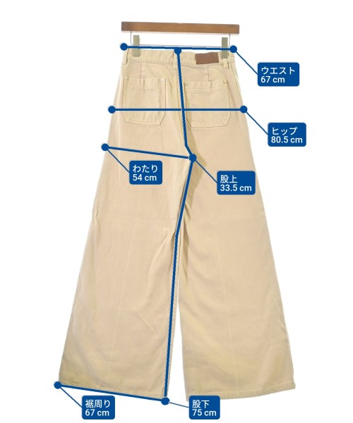 JOSEPH（ジョセフ）デニムパンツ 白 サイズ:26(M位) レディース/2200667853010