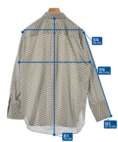 JOSEPH（ジョセフ）カジュアルシャツ 茶 サイズ:36(M位) レディース/2200666115164