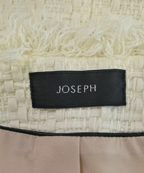 JOSEPH（ジョセフ）ノーカラージャケット 白 サイズ:42(XL位) レディース/2200682388085