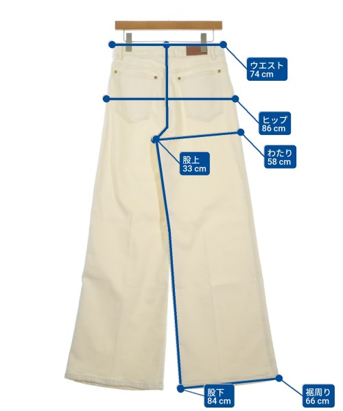 JOSEPH（ジョセフ）デニムパンツ 白 サイズ:30(L位) レディース/2200679277361