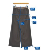 JOSEPH（ジョセフ）スラックス 茶 サイズ:34(S位) レディース/2200684305301