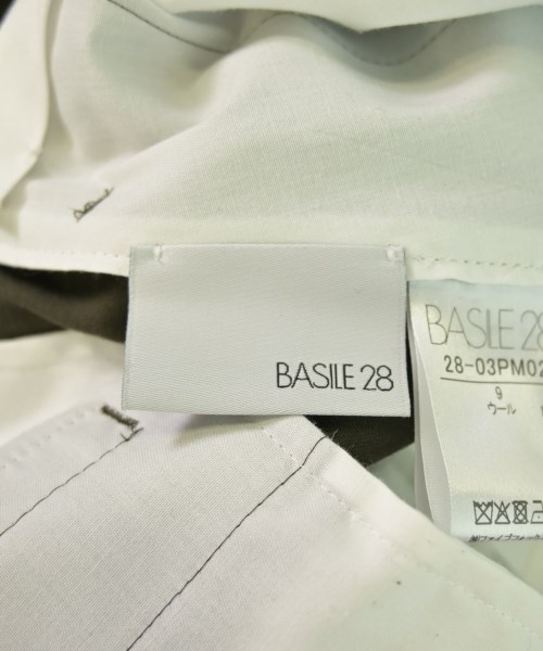 BASILE 28（バジーレ28）スラックス カーキ サイズ:9(M位) レディース/2200656400041