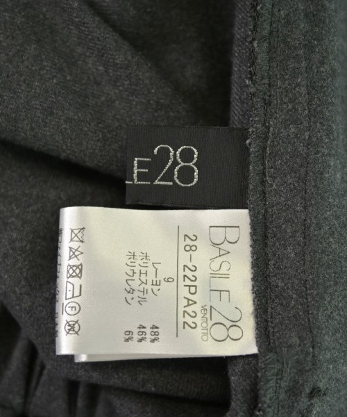 BASILE 28（バジーレ28）スラックス グレー サイズ:9(M位) レディース/2200656400058