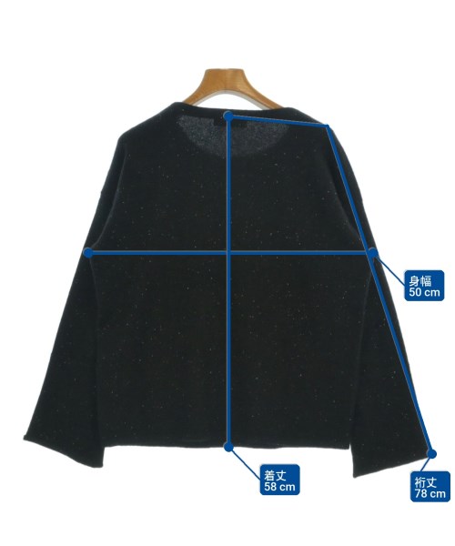 BASILE 28（バジーレ28）ニット・セーター 黒 サイズ:9(M位) レディース/2200656400089