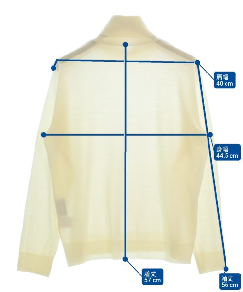 BASILE 28（バジーレ28）ニット・セーター 白 サイズ:9(M位) レディース/2200656400096