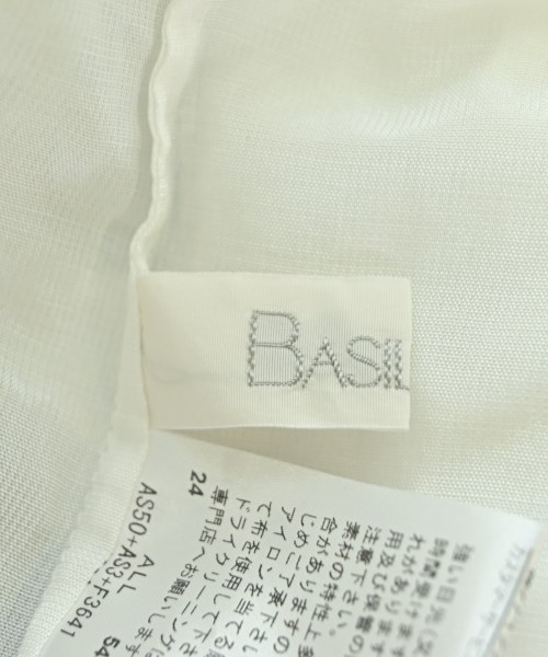 BASILE 28（バジーレ28）ブラウス 白 サイズ:9(M位) レディース/2200715161159