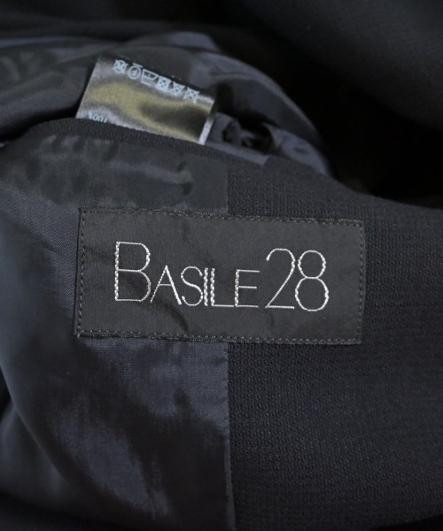 BASILE 28（バジーレ28）ノーカラージャケット 紺 サイズ:9(M位) レディース/2200695442026