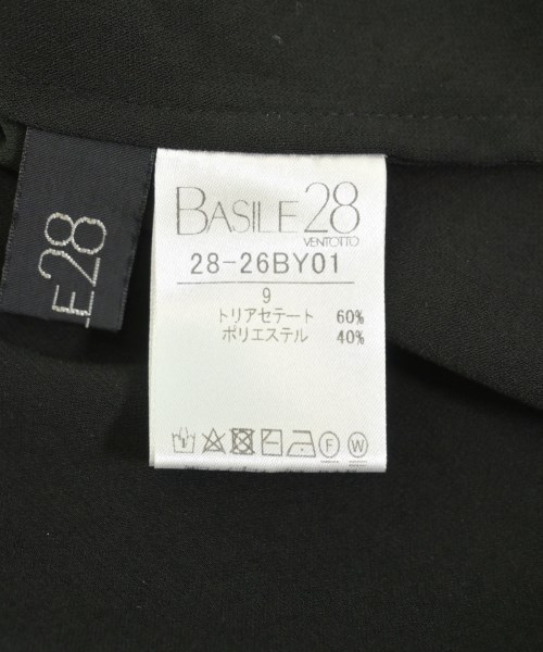 BASILE 28（バジーレ28）Tシャツ・カットソー 黒 サイズ:9(M位) レディース/2200715121139