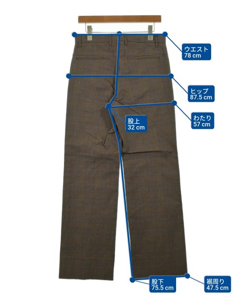 International Gallery BEAMS（インターナショナルギャラリービームス）チノパン 茶 サイズ:M メンズ/2200559171536