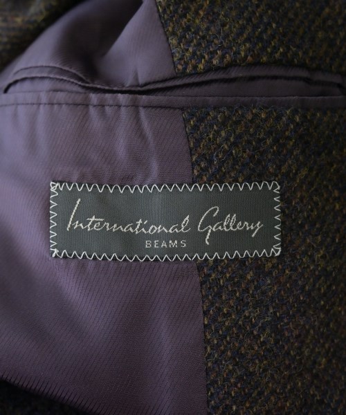 International Gallery BEAMS（インターナショナルギャラリービームス）カジュアルジャケット 茶 サイズ:46(XL位) メンズ/2200636696020