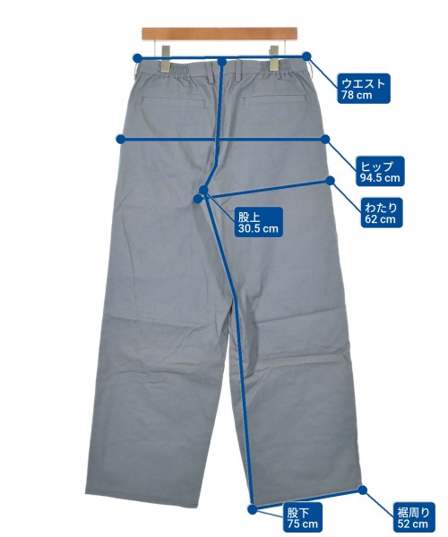 International Gallery BEAMS（インターナショナルギャラリービームス）チノパン グレー サイズ:M メンズ/2200529213082